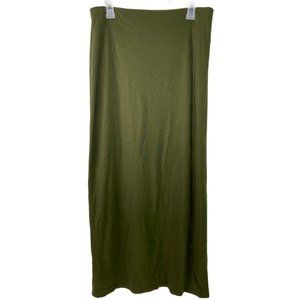 Green Maxi Skirt Size:1X